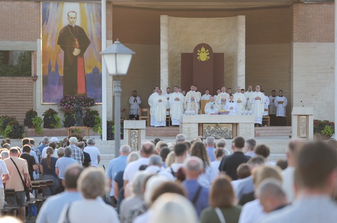 Prvi dan 336. zavjetnog hodočašća vjernika grada Varaždina Majci Božjoj Bistričkoj